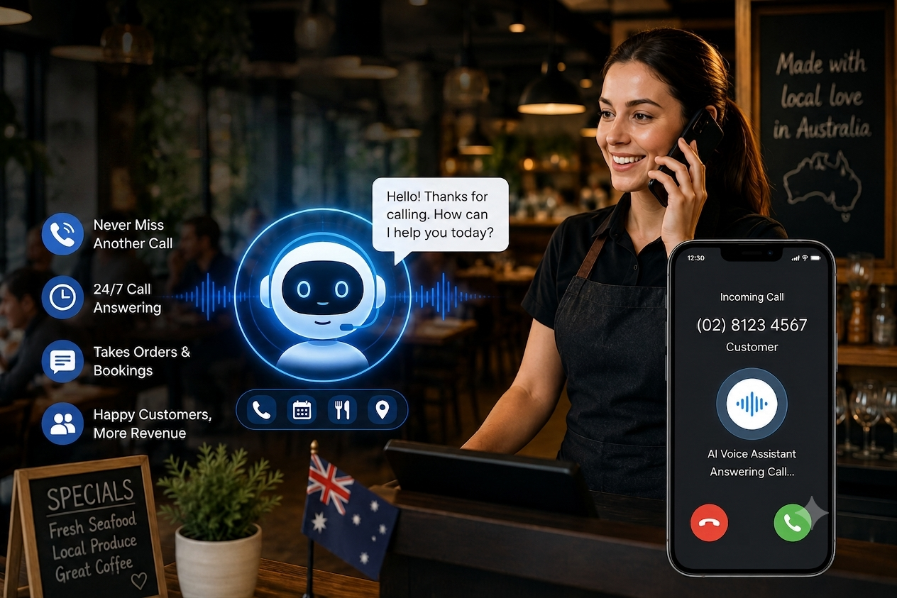How AI Voice Assistants Help Australian Restaurants Answer More Calls